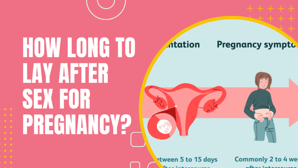 How Long To Lay After Sex For Pregnancy?
