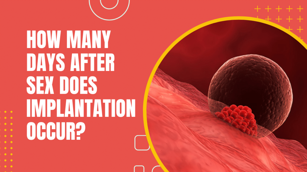 How Many Days After Sex Does Implantation Occur?