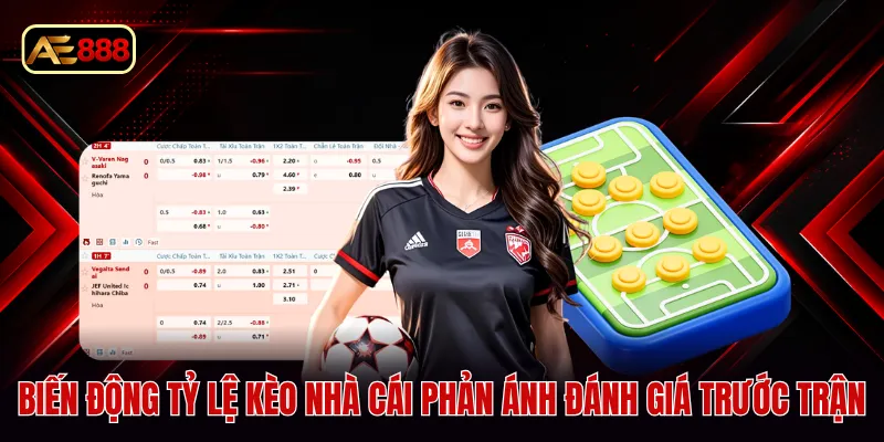 Biến động tỷ lệ kèo nhà cái phản ánh đánh giá trước trận
